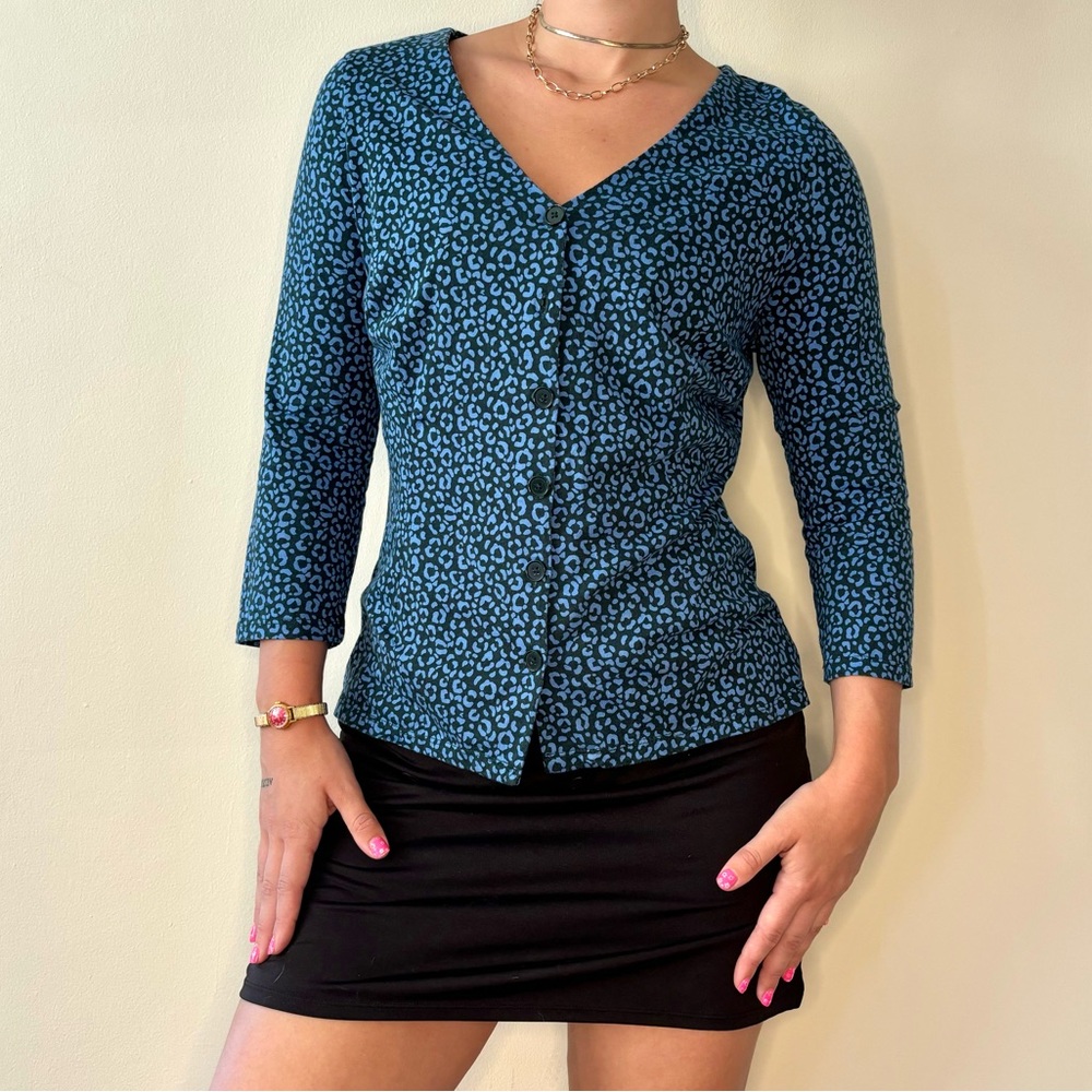 Boden Leopard Print Cardigan